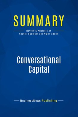 Summary: Conversational Capital