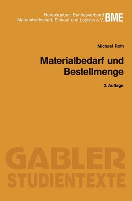 Materialbedarf und Bestellmenge