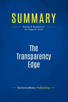 Summary: The Transparency Edge