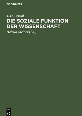 Die soziale Funktion der Wissenschaft