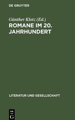 Romane im 20. Jahrhundert