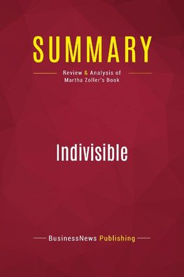 Summary: Indivisible