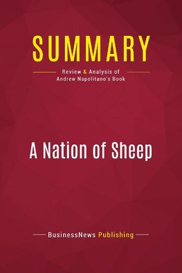 Summary: A Nation of Sheep