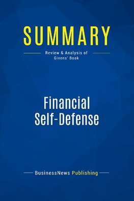 Summary: Financial Self-Defense