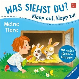 Was siehst du? Klapp auf, klapp zu! Meine Tiere