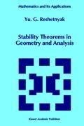 Stability Theorems in Geometry and Analysis