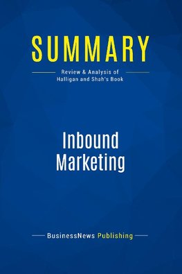 Summary: Inbound Marketing