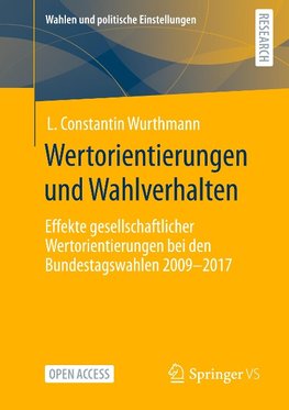 Wertorientierungen und Wahlverhalten