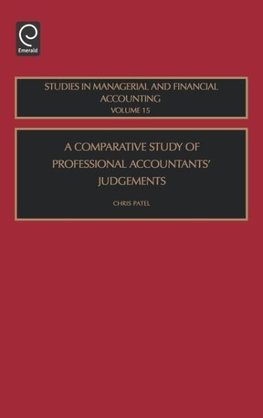 A Comparative Study of Professional Accountants' Judgements