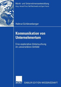 Kommunikation von Unternehmertum