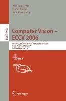 Computer Vision -- ECCV 2006