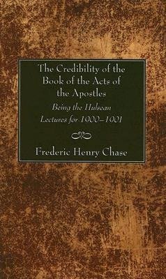 The Credibility of the Book of the Acts of the Apostles