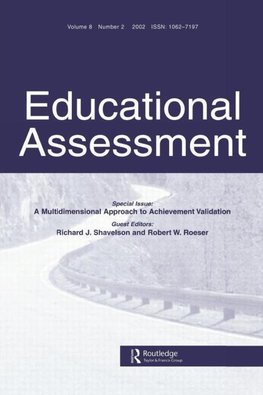 Shavelson, R: Multidimensional Approach to Achievement Valid