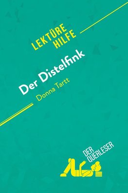 Der Distelfink von Donna Tartt (Lektürehilfe)