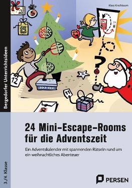 24 Mini-Escape-Rooms für die Adventszeit - Grundschule