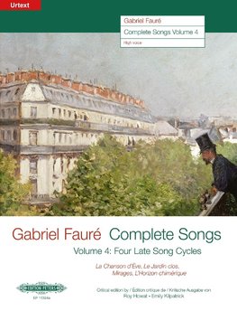 Complete Songs / Sämtliche Lieder (19061921), Band 4 -Ausgabe für Hohe Singstimme und Klavier-