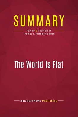 Summary: The World Is Flat