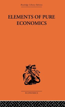 Elements of Pure Economics