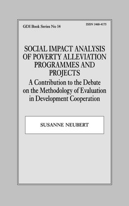 Social Impact Analysis of Poverty Alleviation Programmes and Projects