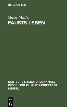 Fausts Leben