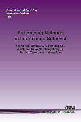 Pre-training Methods in Information Retrieval