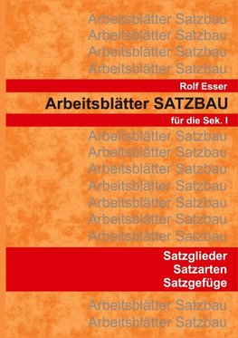 Arbeitsblätter SATZBAU