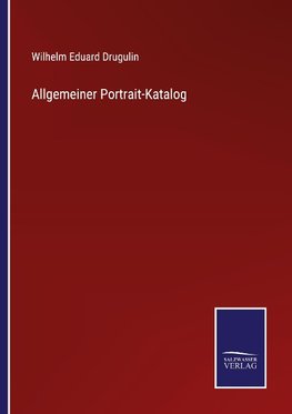 Allgemeiner Portrait-Katalog