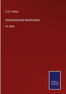 Astronomische Nachrichten