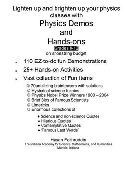 Physics Demos and Hands-Ons