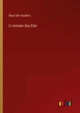 Li romans des Eles