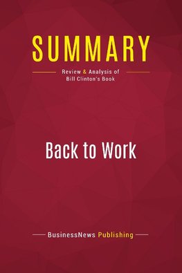 Summary: Back to Work