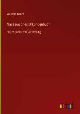 Nassauisches Urkundenbuch