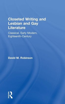 Closeted Writing and Lesbian and Gay Literature