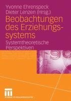 Beobachtungen des Erziehungssystems