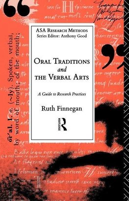 Finnegan, R: Oral Traditions and the Verbal Arts