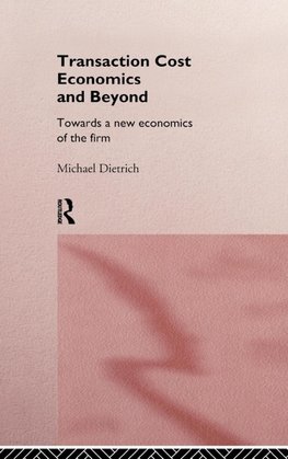 Transaction Cost Economics and Beyond