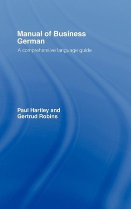 Manual of Business German