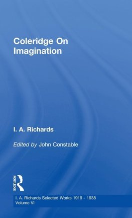 Coleridge On Imagination   V 6