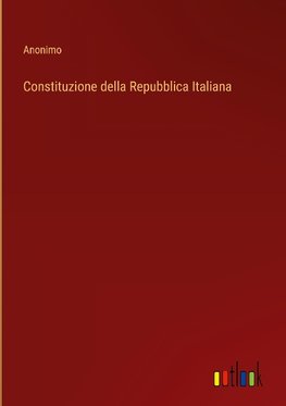 Constituzione della Repubblica Italiana