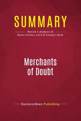 Summary: Merchants of Doubt