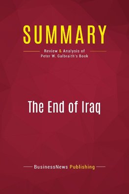 Summary: The End of Iraq