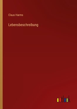 Lebensbeschreibung