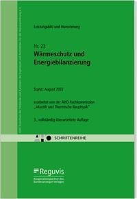 Wärmeschutz und Energiebilanzierung - Leistungsbild und Honorierung