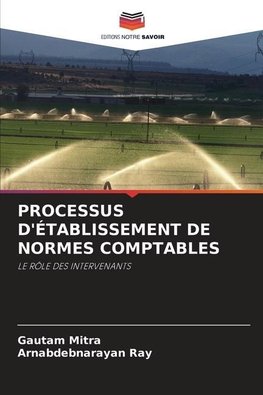 PROCESSUS D'ÉTABLISSEMENT DE NORMES COMPTABLES