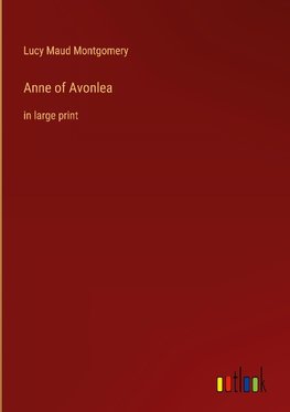 Anne of Avonlea