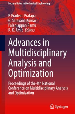 Advances in Multidisciplinary Analysis and Optimization