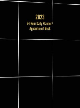 2023 24-Hour Daily Planner/ Appointment Book