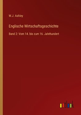 Englische Wirtschaftsgeschichte