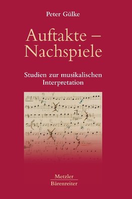 Auftakte - Nachspiele