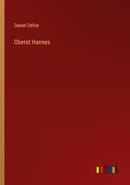 Oberst Hannes